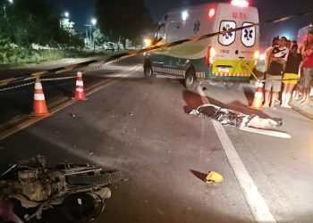 Motociclista morre em grave acidente na BR 101