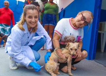 Vacinação antirrábica acontece no distrito de Bebedouro neste sábado (21)