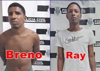 Presos em Sooretama  autores de roubo de motocicleta e celular em Linhares