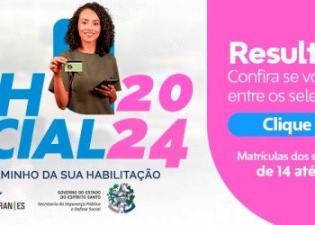 Detran|ES divulga lista de selecionados na segunda fase do programa CNH Social