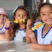 Merenda especial é servida nas escolas de Linhares para celebrar o Dia das Crianças
