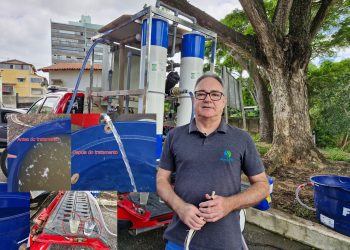EXCLUSIVO: VÍDEOS – Máquina inovadora transforma água contaminada em potável. Veja entrevista com o engenheiro, criador do equipamento