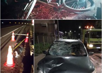 Atropelamento com morte na BR 101, na noite deste sábado (02)