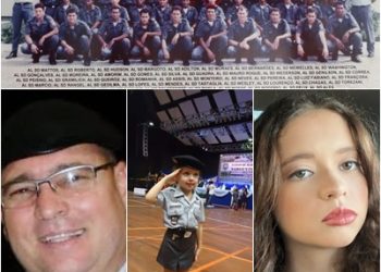 Policial faz 30 anos de PM no mesmo dia em que filha faz 16 anos de idade