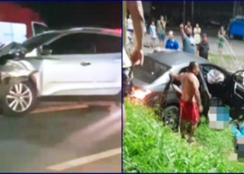 Vídeo – Um morto e 5 feridos em grave acidente na BR 101 em  Guaraná
