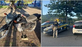 PRF recupera dois veículos furtados na BR-101 no Espírito Santo