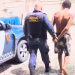 Homem com mandado de prisão, por roubo, tenta fugir de abordagem da GCM, entra em luta corporal com Agente e é preso
