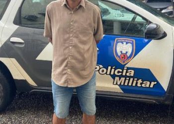 Procurado pela Polícia do Estado de Goiás, por suspeita de homicídio, é preso no Córrego Farias, em Linhares