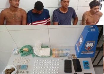 Polícia cumpre mandado de buscas e apreensão em pousada abandonada em Regência. Um dos líderes do tráfico local foi preso