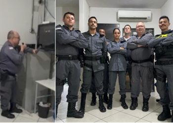 VÍDEO – Subtenente Rossi encerra carreira na PM, após 30 anos de dedicação