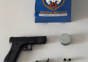 ATUALIZAÇÃO – Elemento tenta atirar contra guarnição da PM, em Linhares, e é baleado na cabeça