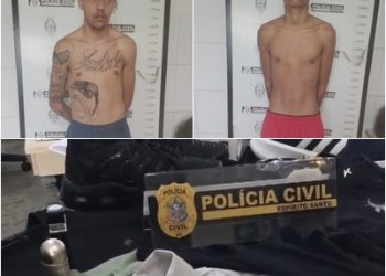 VÍDEOS – PC prende,“Salsicha” e “Diabo Loiro”, suspeitos de furtos e receptação,  em operações nos bairros Juparanã e Canivete, em Linhares