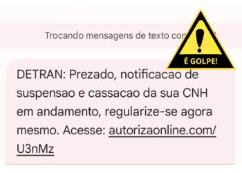 DetranES reforça alerta para falsas mensagens de notificação de penalidade enviadas para condutores