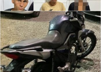 Trio rouba clientes de bar e motocicletas em Sooretama, tenta fugir da polícia, mas é preso e veículo recuperado