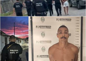 VÍDEO – Foragido, suspeito de tráfico de drogas, é preso pela PC em Sooretama