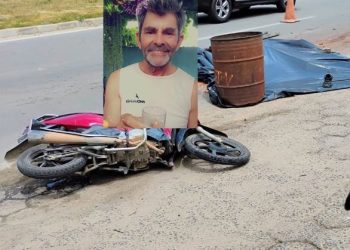 VÍDEOS E ATUALIZAÇÃO – Acidente com morte na BR 101, no perímetro urbano de Sooretama. A vítima era funcionária do SAAE da cidade