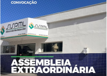 SISPML convoca servidores para Assembleia Geral Extraordinária no dia 26 de fevereiro