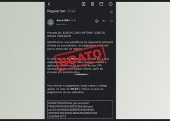 Alerta do TRE-ES: É falsa mensagem de cobrança para dar baixa no CNPJ de campanha