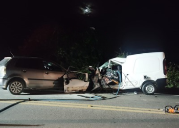 VÍDEO – Grave acidente na BR-101, envolvendo dois veículos deixa os dois condutores mortos