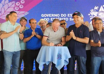 Governo inaugura estrada de Santa Rosa, em Aracruz, e anuncia mais investimentos para o município