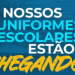 Uniformes Escolares de Graça – Prefeito anuncia que os kits estão chegando