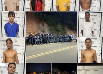 VÍDEO – Polícia realiza operação e prende nove pessoas em Rio Bananal