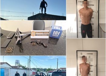 VÍDEO: Prisões e apreensões no Residencial Rio Doce, em Linhares