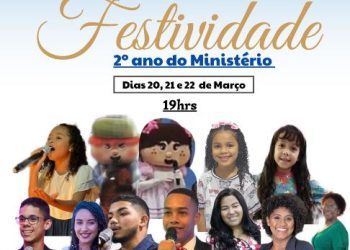 Assembleia de Deus Ministério Resgatados pela Graça celebra 2º ano com festividade em Linhares