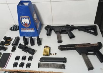 Polícia descobre imóvel usado como “fábrica” de armas caseiras em Linhares
