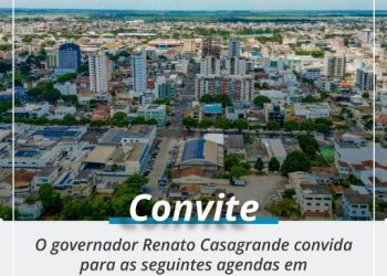 Governador Renato Casagrande cumpre agenda em Linhares com investimentos na saúde, segurança e pesquisa