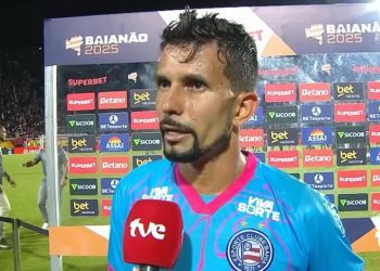 Goleiro linharense Marcos Felipe celebra título do Bahia no Barradão:”Agora é comemorar”