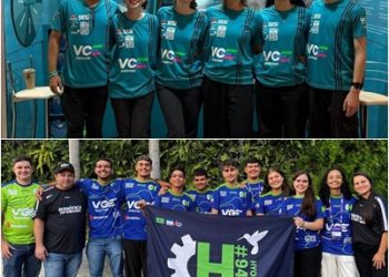 VÍDEOS – Equipes do Sesi/Senai de Linhares brilham em competição nacional de robótica, uma delas conquistou vaga para o mundial