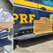 VÍDEO – PRF do ES apreende mais de 22 kg de maconha em ônibus de viagem e mulher é detida