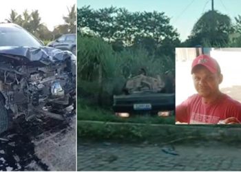 VÍDEO – “Noelzinho da Juerana-A, morre em acidente entre Pick-up e Gol na BR-101, em Sooretama