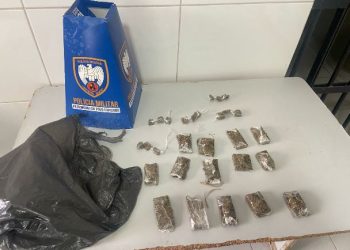 Polícia Militar apreende drogas após tentativa de abordagem no bairro Aviso, em Linhares