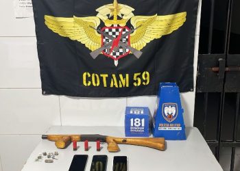 Assalto à mão armada em Baixo Quartel termina com perseguição policial e prisão de uma suspeita em Linhares