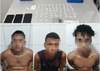 Polícia Militar apreende drogas e prende suspeitos de tráfico em Pontal do Ipiranga