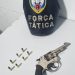 Menor é apreendido com revólver em Sooretama após tiroteio