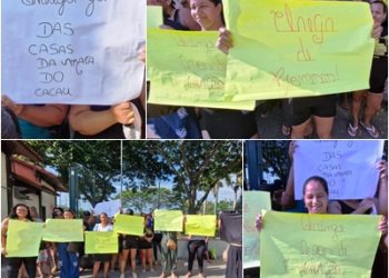 VÍDEOS – Residencial Mata do Cacau –  Prefeito Lucas Scaramussa prometeu entrega do Minha Casa Minha Vida para abril e não cumpriu. O programa é do governo Federal