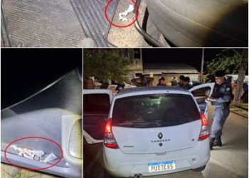 Condutor com CNH vencida é flagrado transportando drogas durante patrulhamento da Força Tática em Linhares