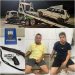 Polícia Militar apreende duas armas de fogo, farta munição e leva dois para a delegacia
