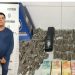 Homem é preso com grande quantidade de drogas, porte ilegal de arma e munições, em Linhares