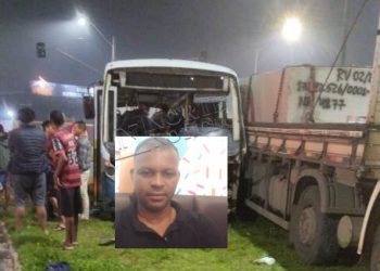 VÍDEO MOMENTO DA COLISÃO – Não resistiu: Telmo, motorista de ônibus envolvido em acidente na BR-101, em Sooretama, morre após colisão