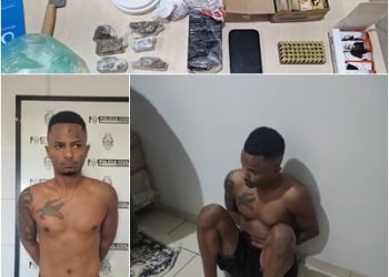 VÍDEO – Polícia Civil prende homem com drogas e 50 munições escondidas no terraço de casa no bairro Araçá, em Linhares