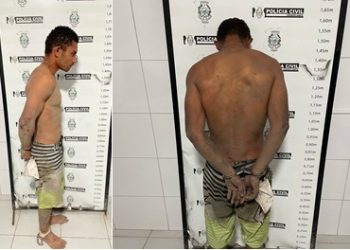 Durante prisão no Canivete, em Linhares, foragido luta com PMs e tenta agredi-los com barra de ferro