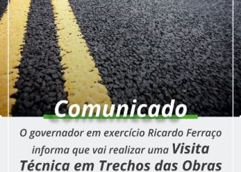 Governador em exercício visita obras de pavimentação da ES-358, nos municípios de  Linhares, Vila Valério e Sooretama