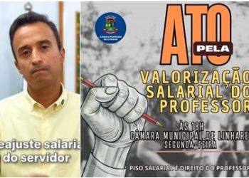 ATUALIZAÇÃO – Professores do COPEL denunciam possível manobra salarial da Prefeitura de Linhares, para simular cumprimento do Piso Nacional. SISPML se manifesta