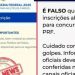 PRF alerta sobre fake news envolvendo falso concurso público
