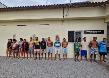 VÍDEO – Polícia Civil de Rio Bananal prende 14 pessoas durante a “Operação Bandido Não se Cria”