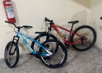 Bicicletas furtadas em loja do Centro de Linhares são recuperadas no mesmo dia